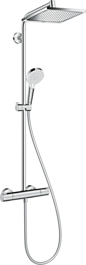 Hansgrohe Takdusch Crometta E Showerpipe 240 150 cc - Krom