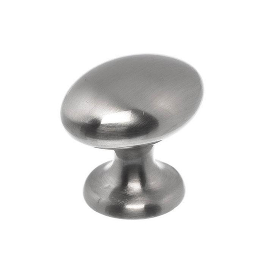 Linfalk Knopp oval blank nickel 4010-40-07