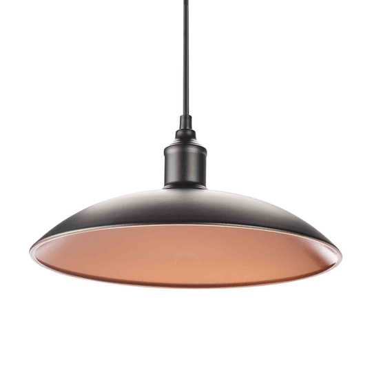 Smartwares Taklampa Pendant Svart/Koppar