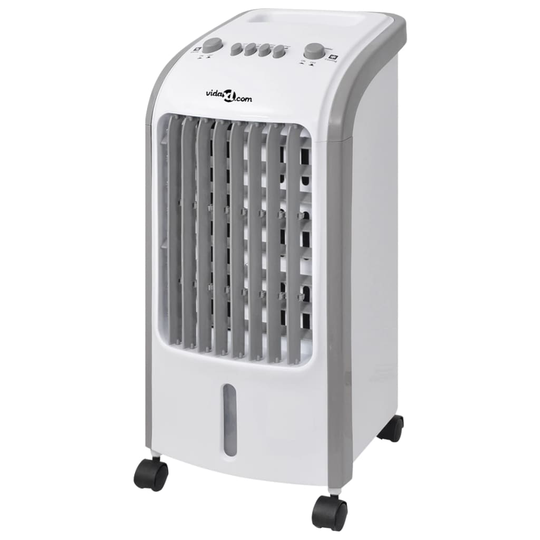 vidaXL Luftkylare 80 W 4 L 270 m³/tim. 25x26x56 cm