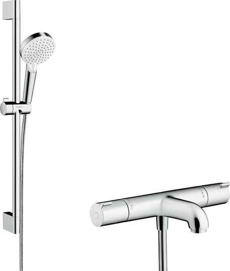 Hansgrohe Duschsystem Crometta Vario Med Ecostat 1001 CL - Krom
