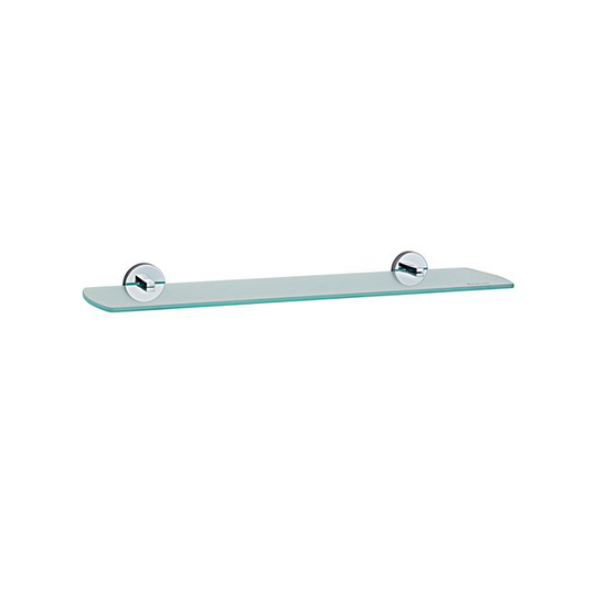 Badrumshylla Smedbo Loft LK347 Krom/Frostat Glas