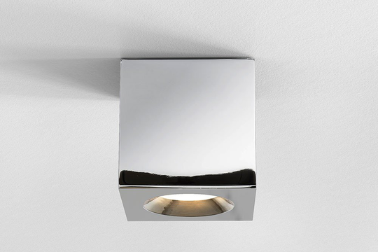 Astro Downlights Kos square taklampa Krom AS1326046
