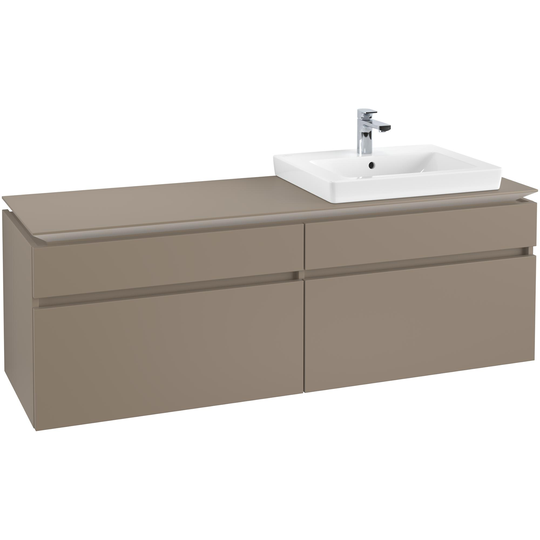 Tvättställsskåp Villeroy & Boch Legato 1600 med 4 Lådor för Ocentrerat Tvättställ från Finion & Subway