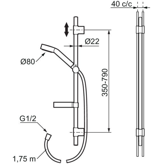 Mora Duschset MMIX S5 Vaska