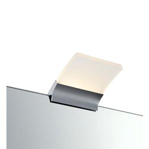 Mossel Spegellampa - Krom/Frostat glas