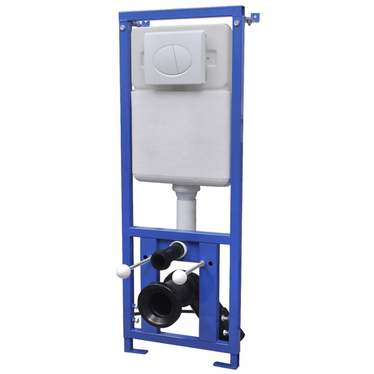 vidaXL Dold hög cistern 11 L 41x14x(110-125) cm