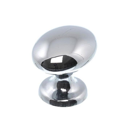 Linfalk Knopp oval blank krom 4010-40-09