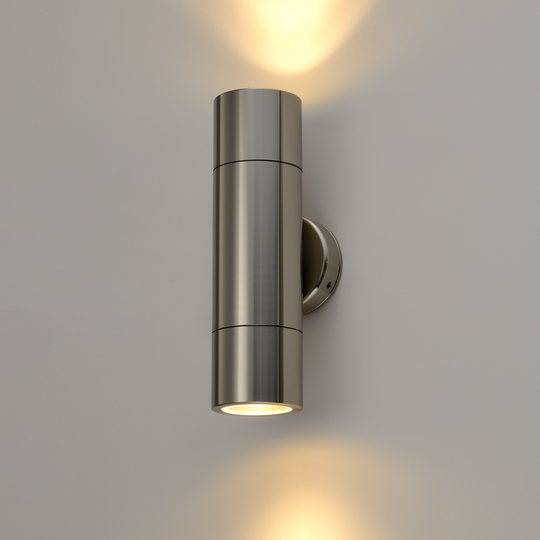 Väggspotlight 21 cm dubbelriktad - Titanium
