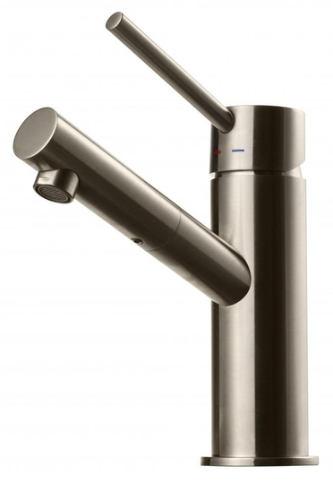 Tapwell Tvättställsblandare Birillo BI071 Borstad Nickel