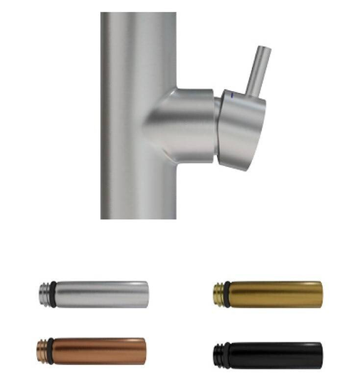 Primy Handtag till blandare Steel Short bar