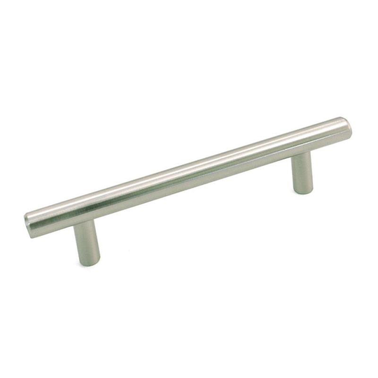 Linfalk Kökshandtag M Nick/rostfr Look, 10mm - 87 Nickel