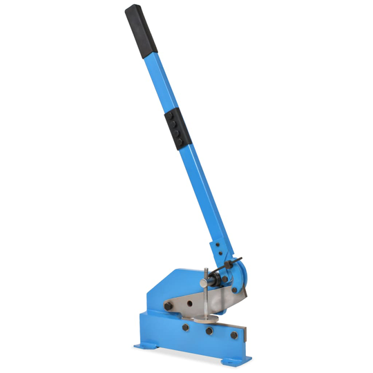 vidaXL Bänkplåtsax 200 mm blå