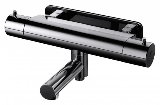 Tapwell Badkarsblandare Evo EVM022-160 Black Chrome