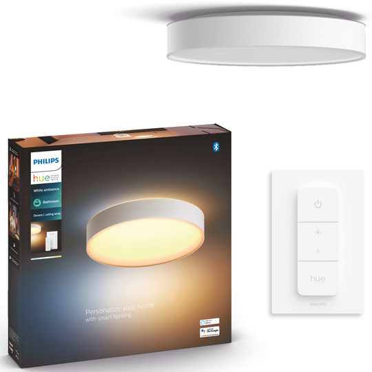 Philips Hue Devere L Taklampa White Am