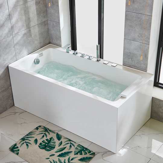 Bubbelbadkar med värmare BK-002V - Höger