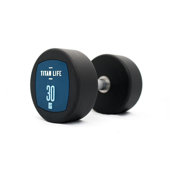 TITAN LIFE Hantel Dumbbell PU - 30 kg