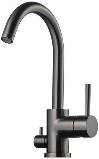 Tapwell Köksblandare Evo EVO184 Borstad Black Chrome