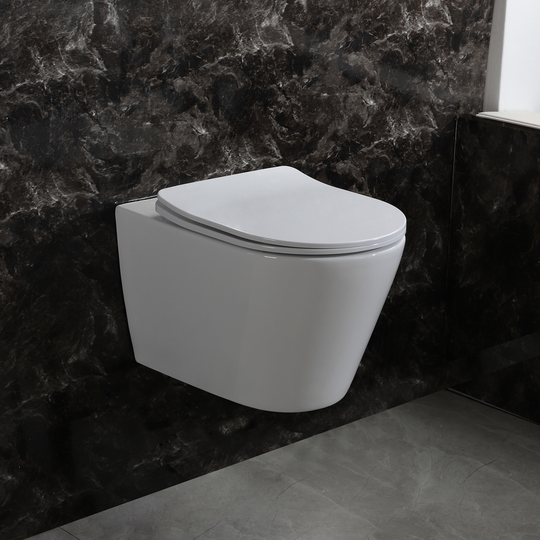 Toalettpaket - Vägghängd toalett 530 & Dold cistern