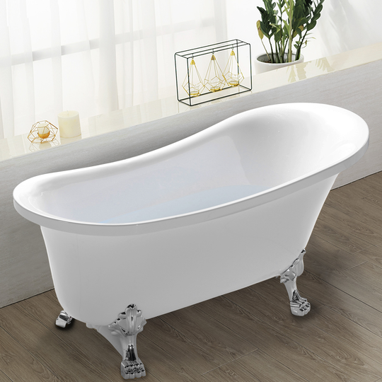 Badkar med tassar 163cm | Fristående | Lyxig design