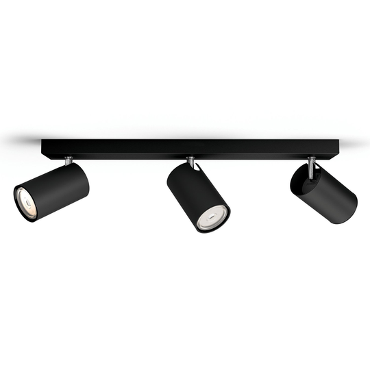 Philips myLiving Kosipo 3 Spot Svart
