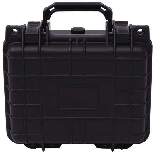vidaXL Skyddande utrustningsväska 27x24,6x12,4 cm svart